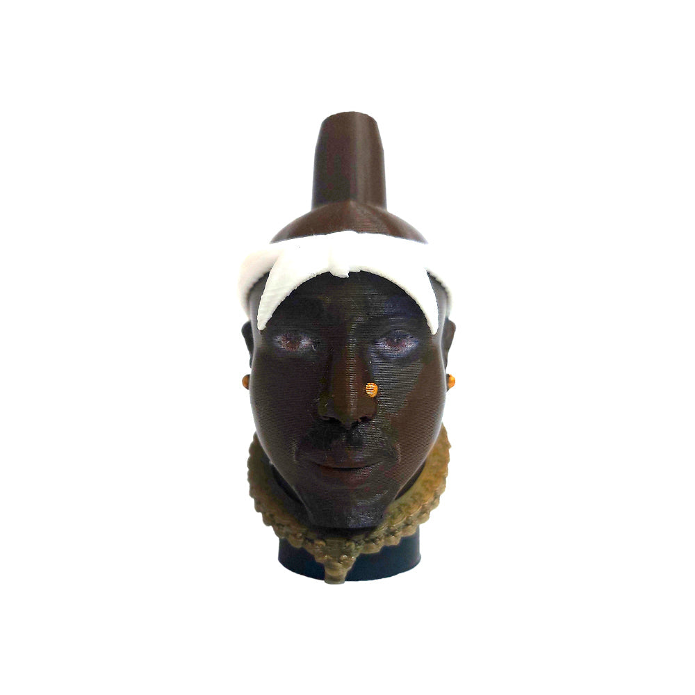 Reusable 3D Mouthtip – colorful design for shisha