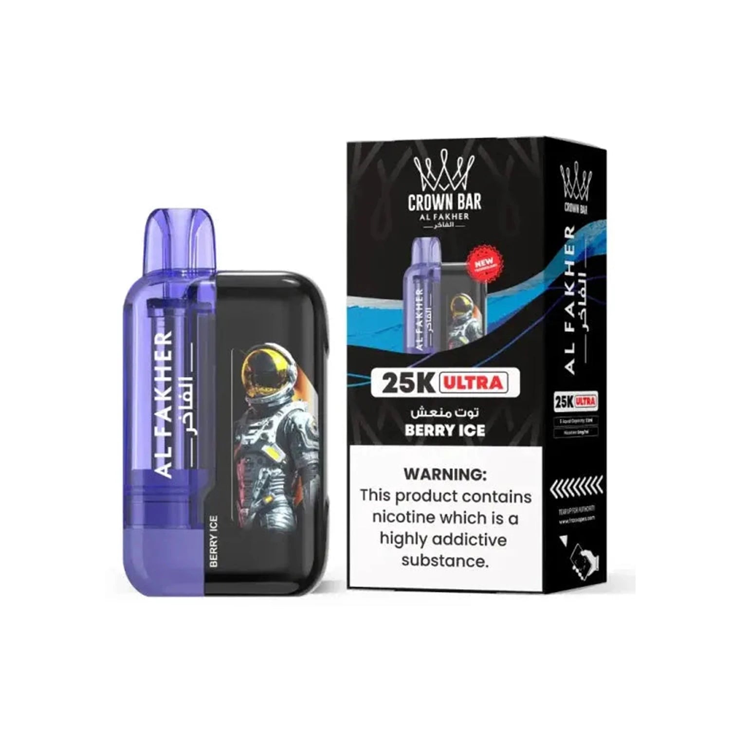 Al Fakher Crown Bar Vape 25K Ultra