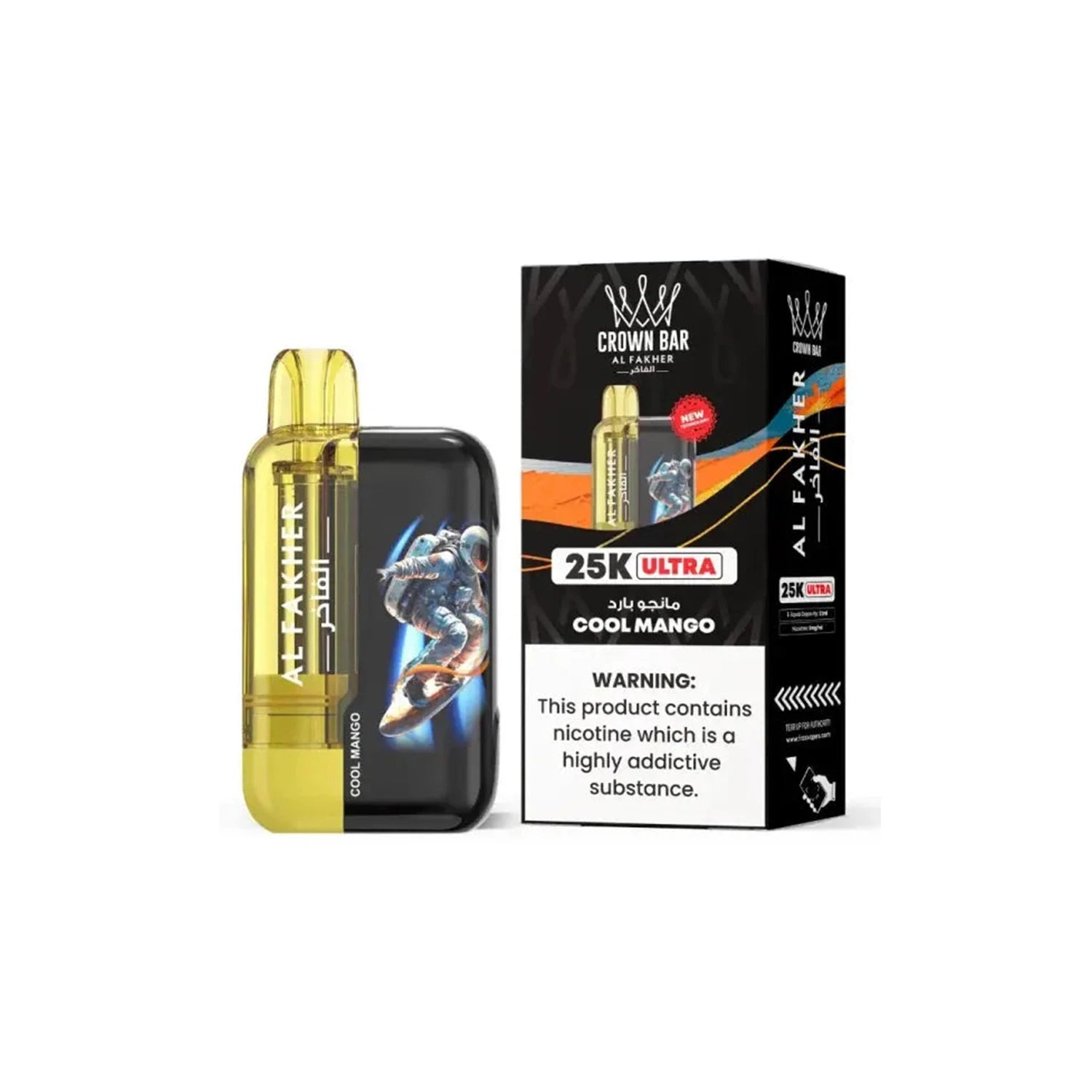 Al Fakher Crown Bar Vape 25K Ultra