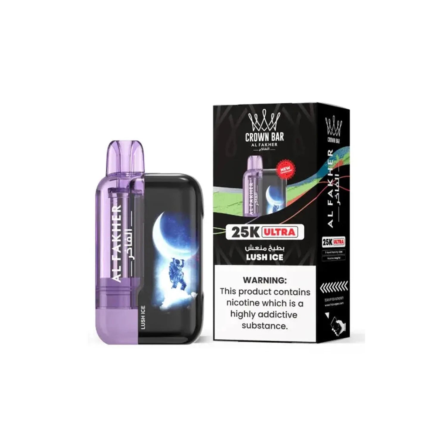 Al Fakher Crown Bar Vape 25K Ultra