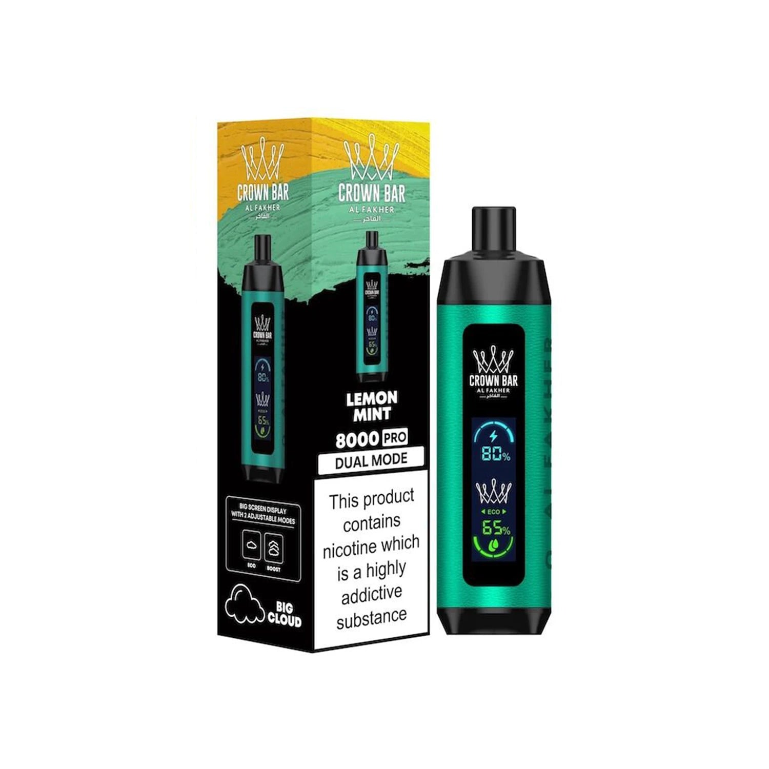 Al Fakher Crown Bar Vape 8K