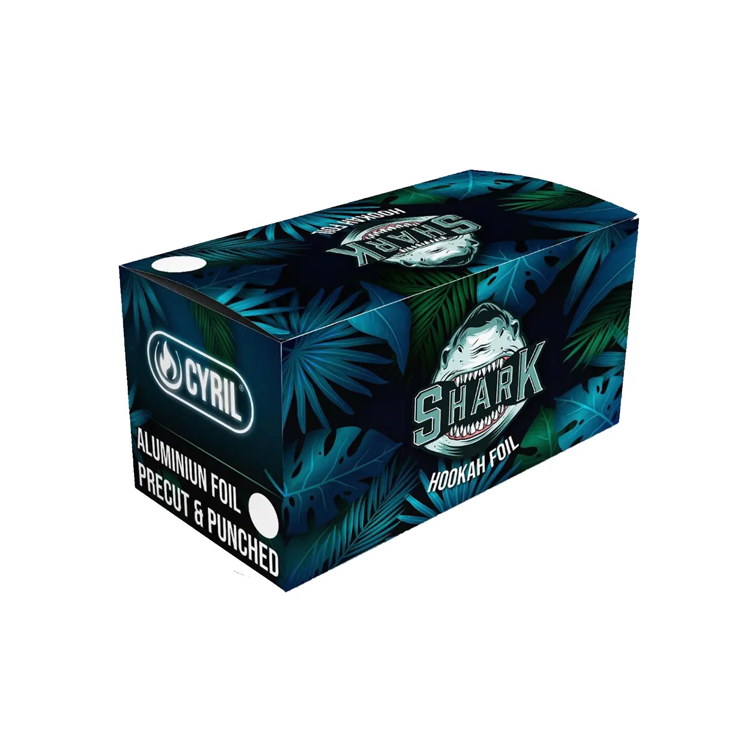 Cyril Aluminium Foil Shark Pre-cut & Punched – 40micr