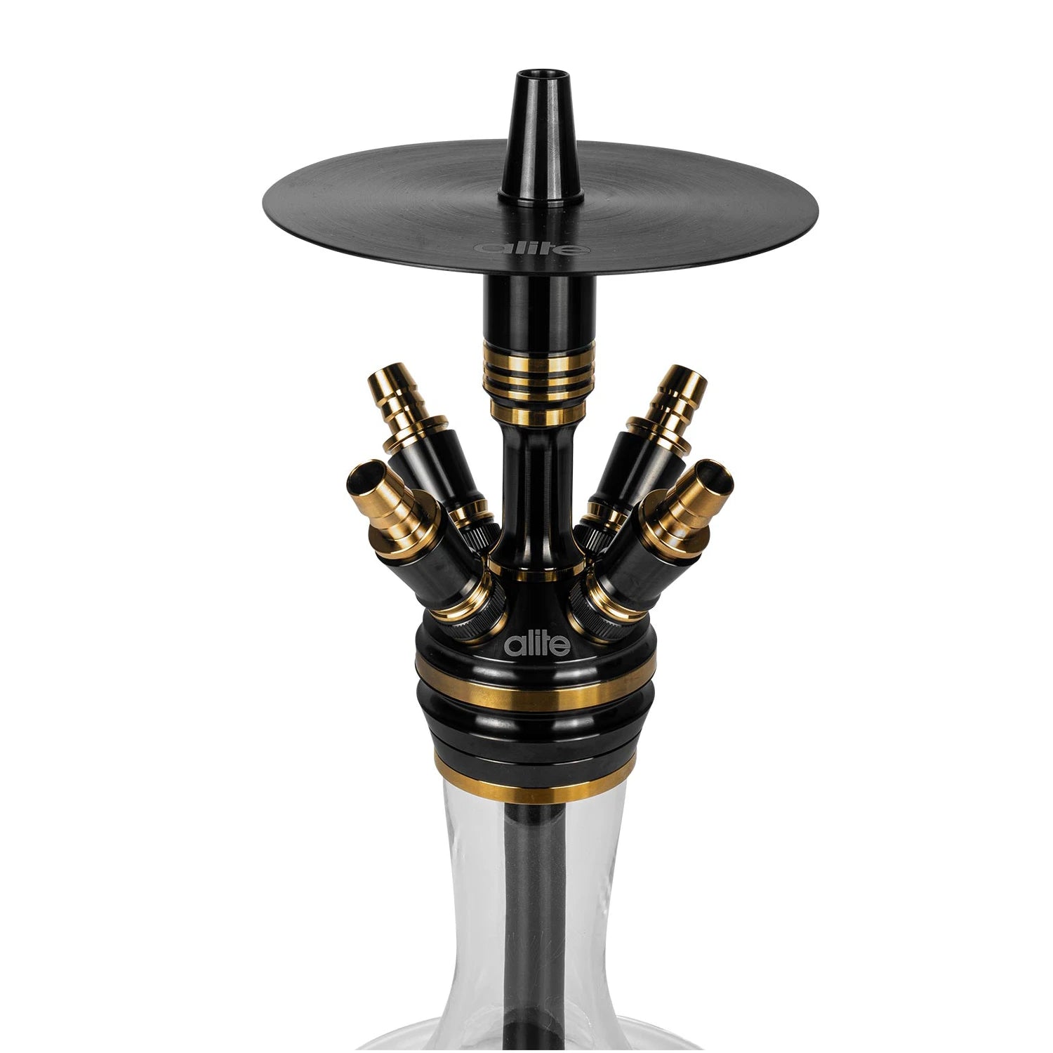 Alite Bash Mini Squad Hookah Black Gold