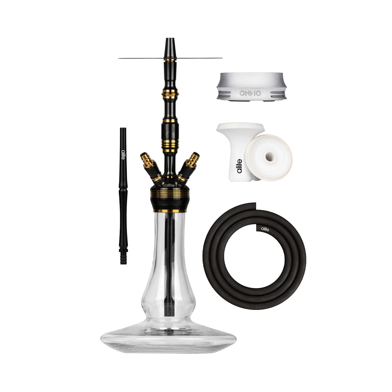 Alite Bash Squad Hookah Black Gold