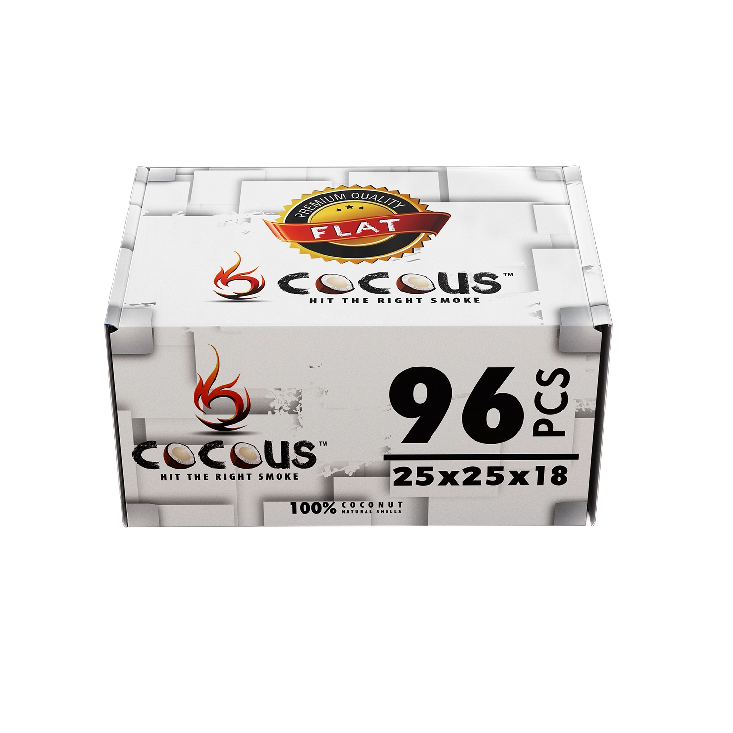 Cocous Charcoal Flat