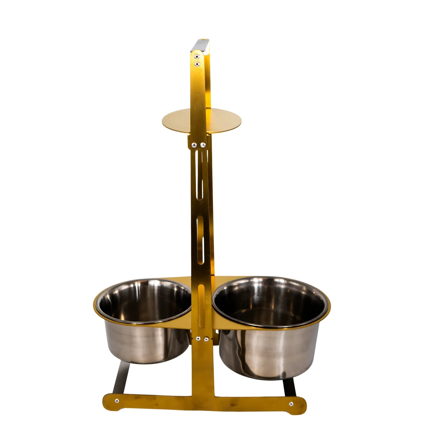 Double Bowl Charcoal Basket