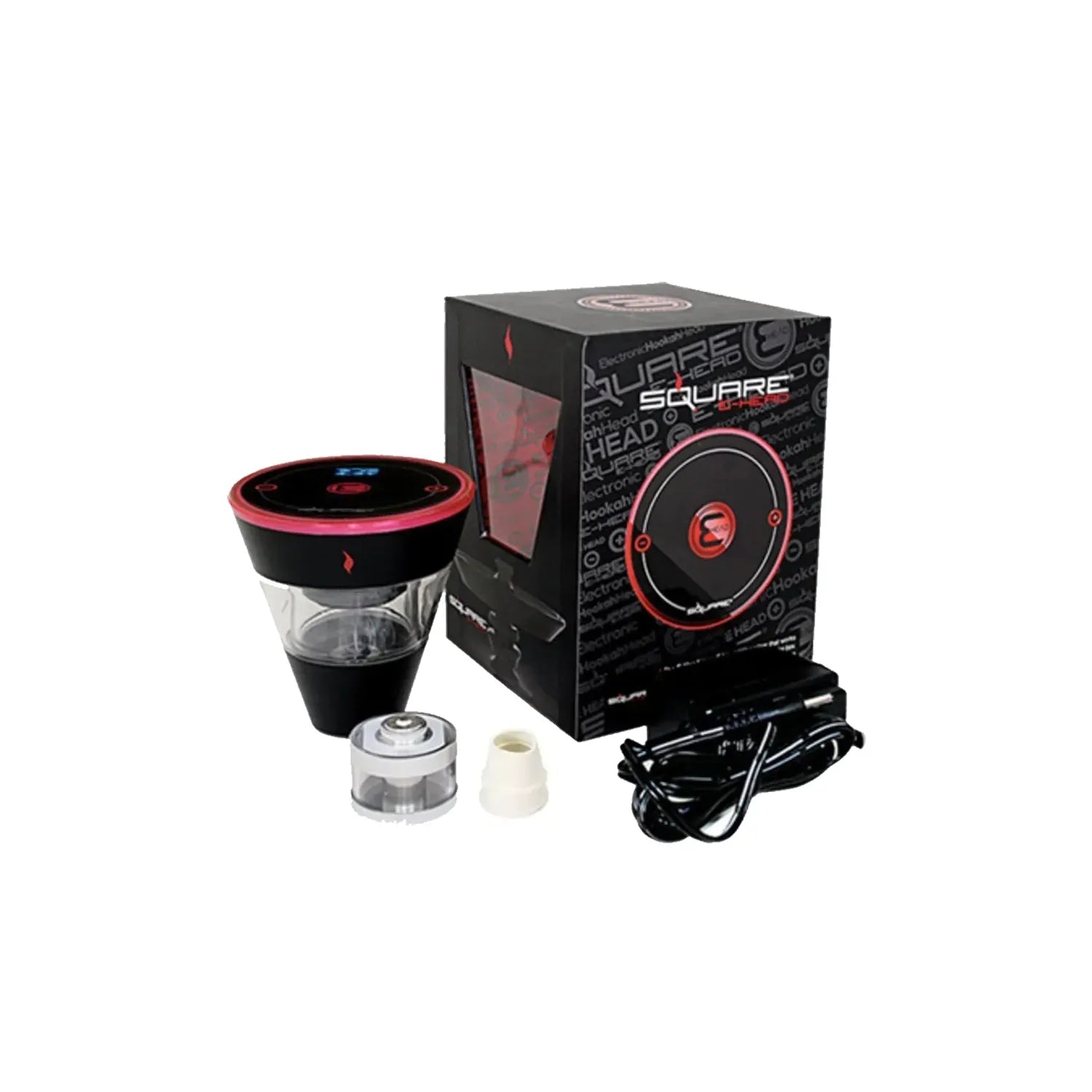 Square E-Head Electronic Hookah Bowl