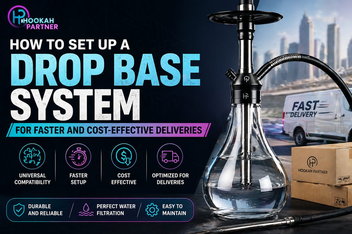 Drop Base Hookah Setup Guide USA