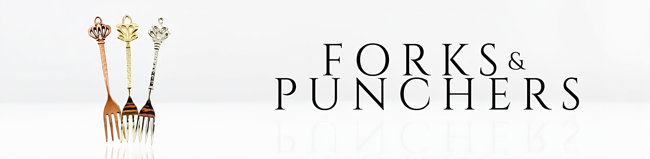 Forks and punchers for foil