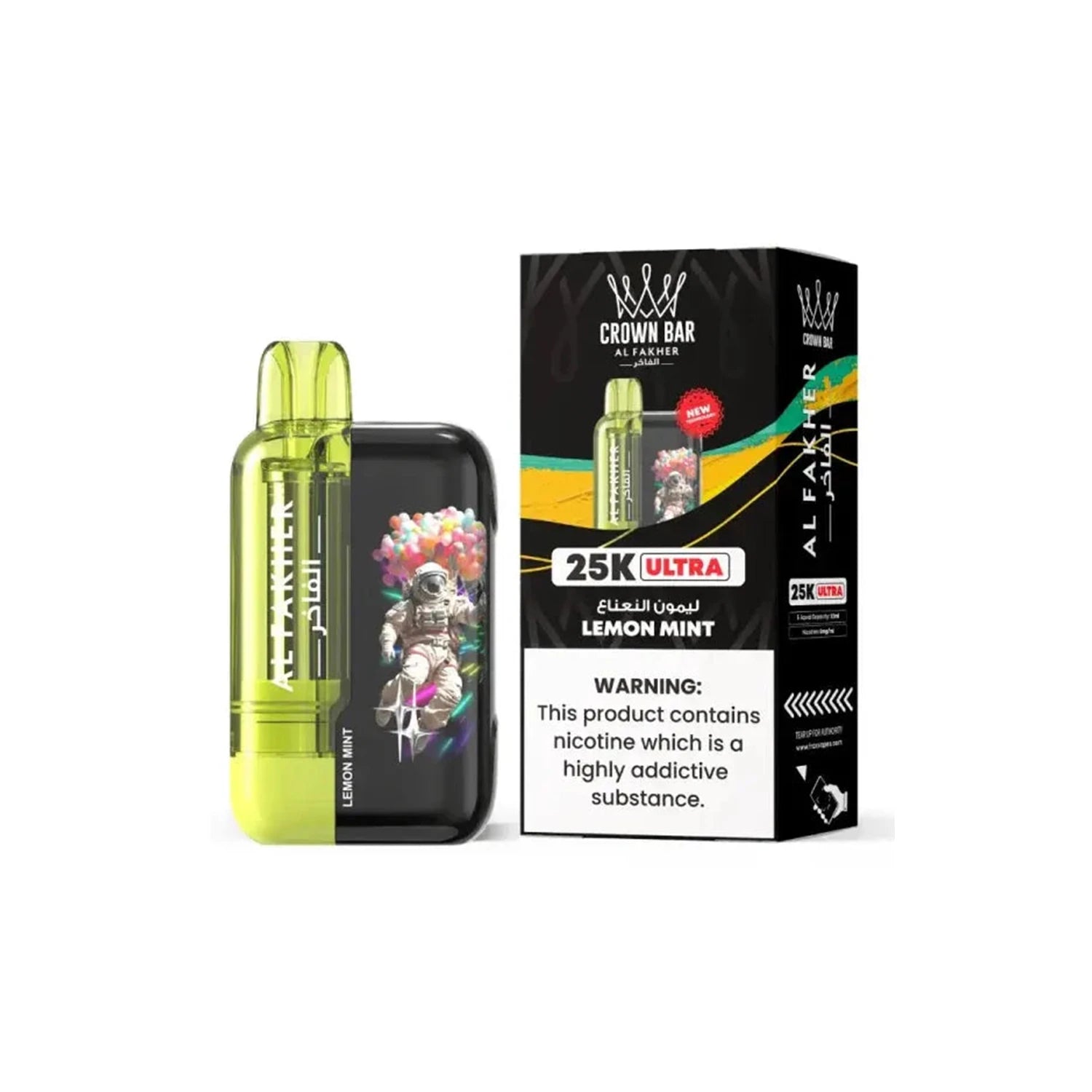 Al Fakher Crown Bar Vape 25K Ultra