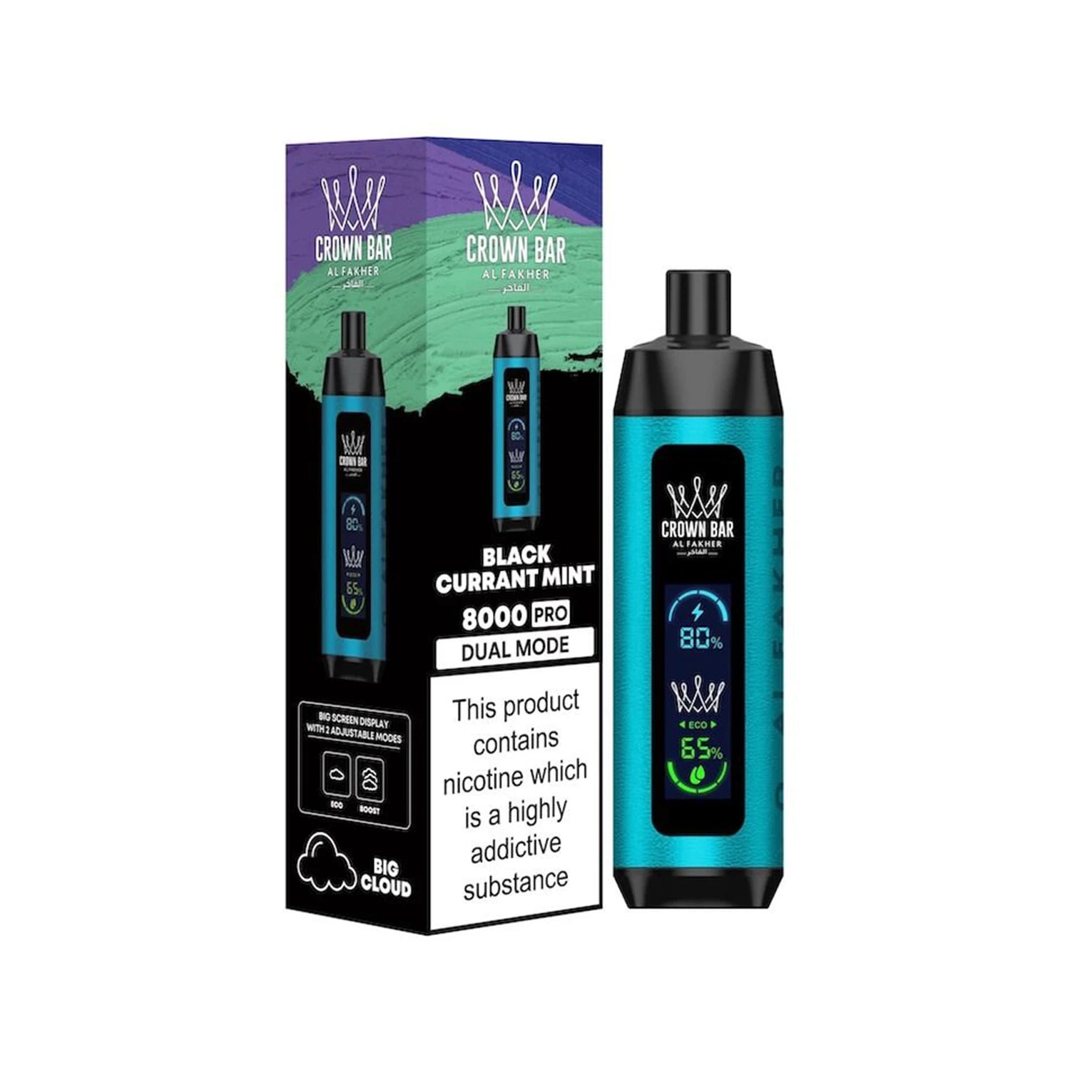 Al Fakher Crown Bar Vape 8K