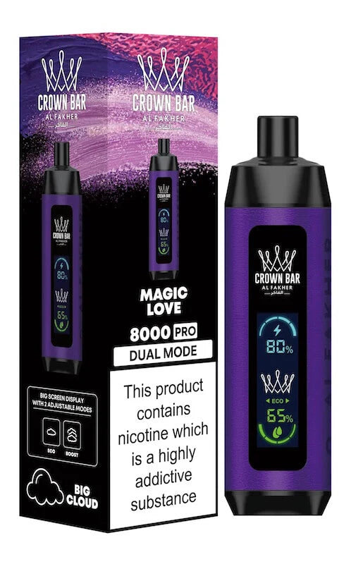 Al Fakher Crown Bar Vape 8K