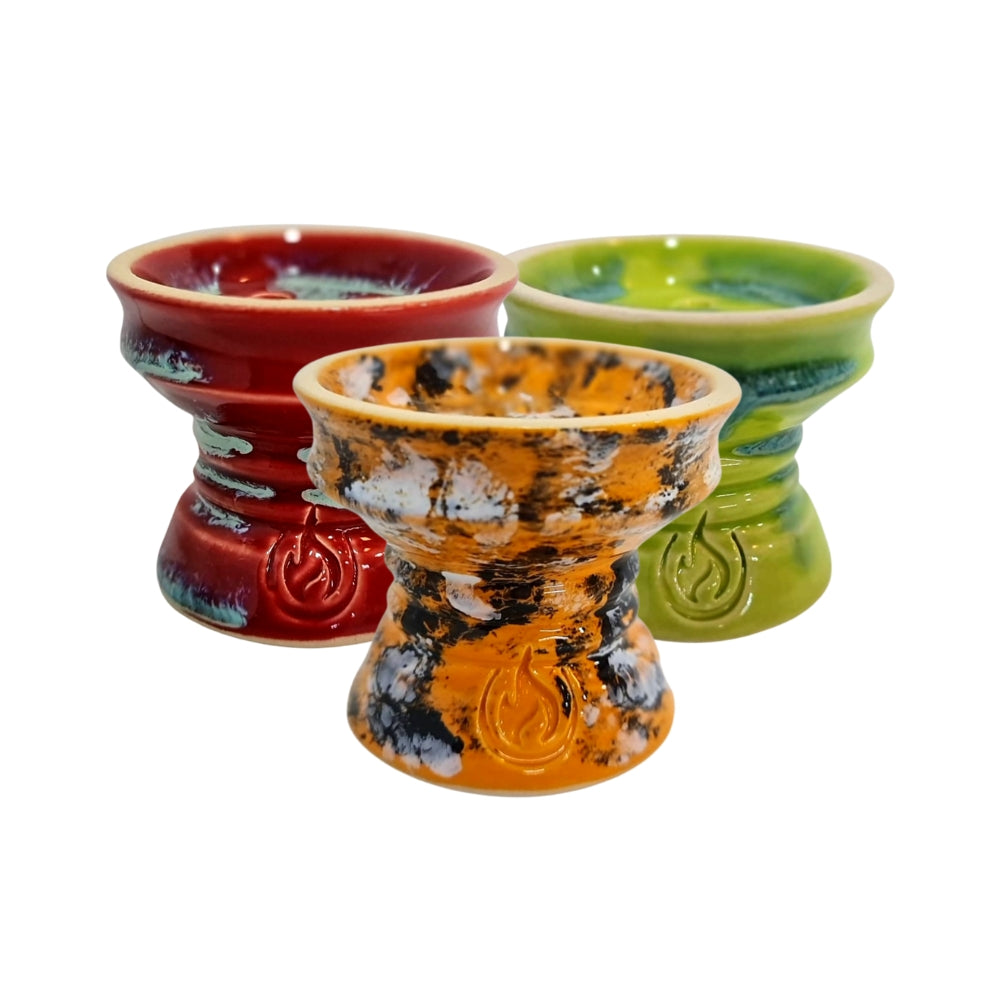 Original Classic Hookah Bowl Phunnel 100 % Hand Made Large Clay