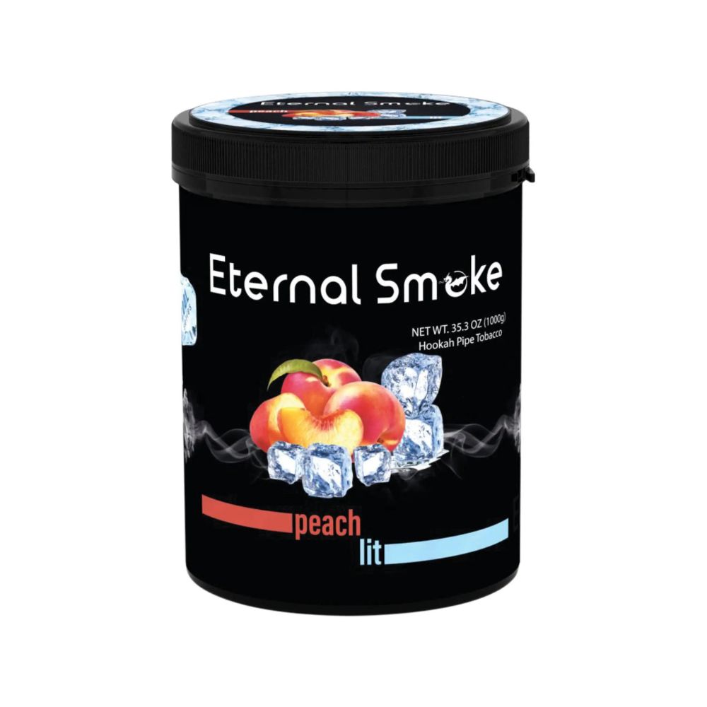 Eternal Smoke Hookah Tobacco 1000g Peach Lit