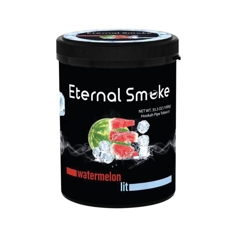 Eternal Smoke Hookah Tobacco 1000g Watermelon Lit