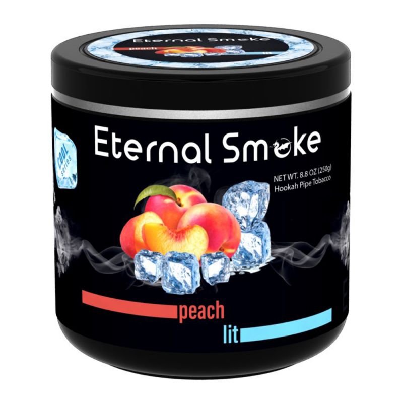 Eternal Smoke Hookah Tobacco 250g Peach Lit