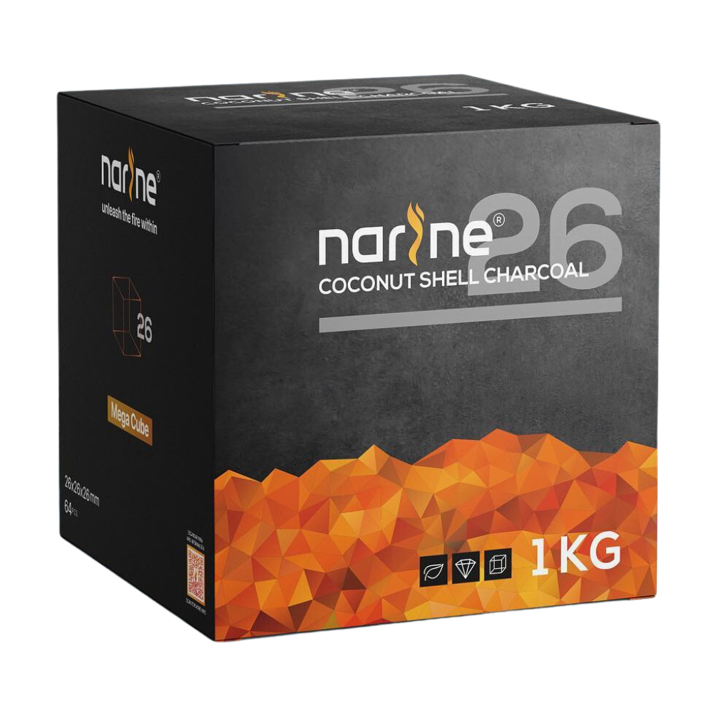 Narine Coco Charcoal 26 mm 1kg