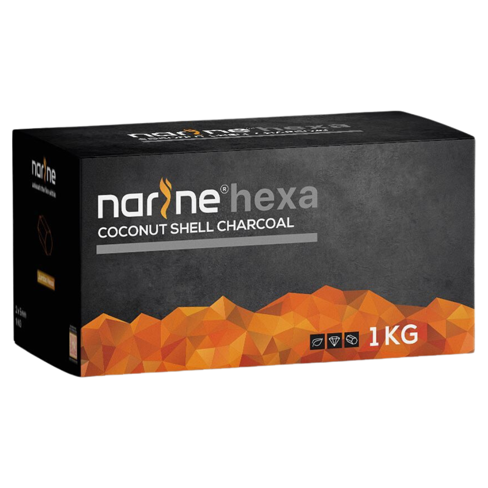 Narine Coco Charcoal Hexagon 1kg