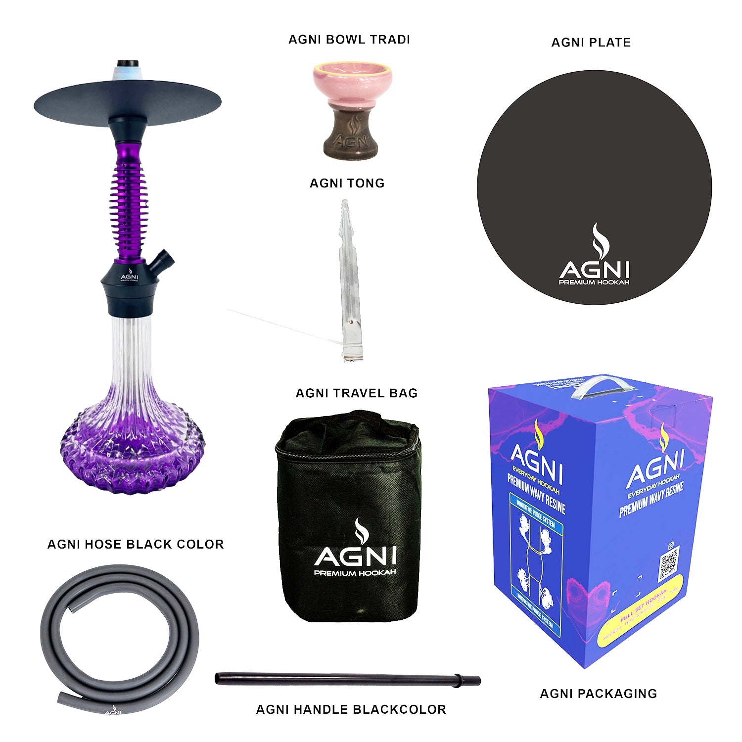 Agni Hookah Travel 3.0