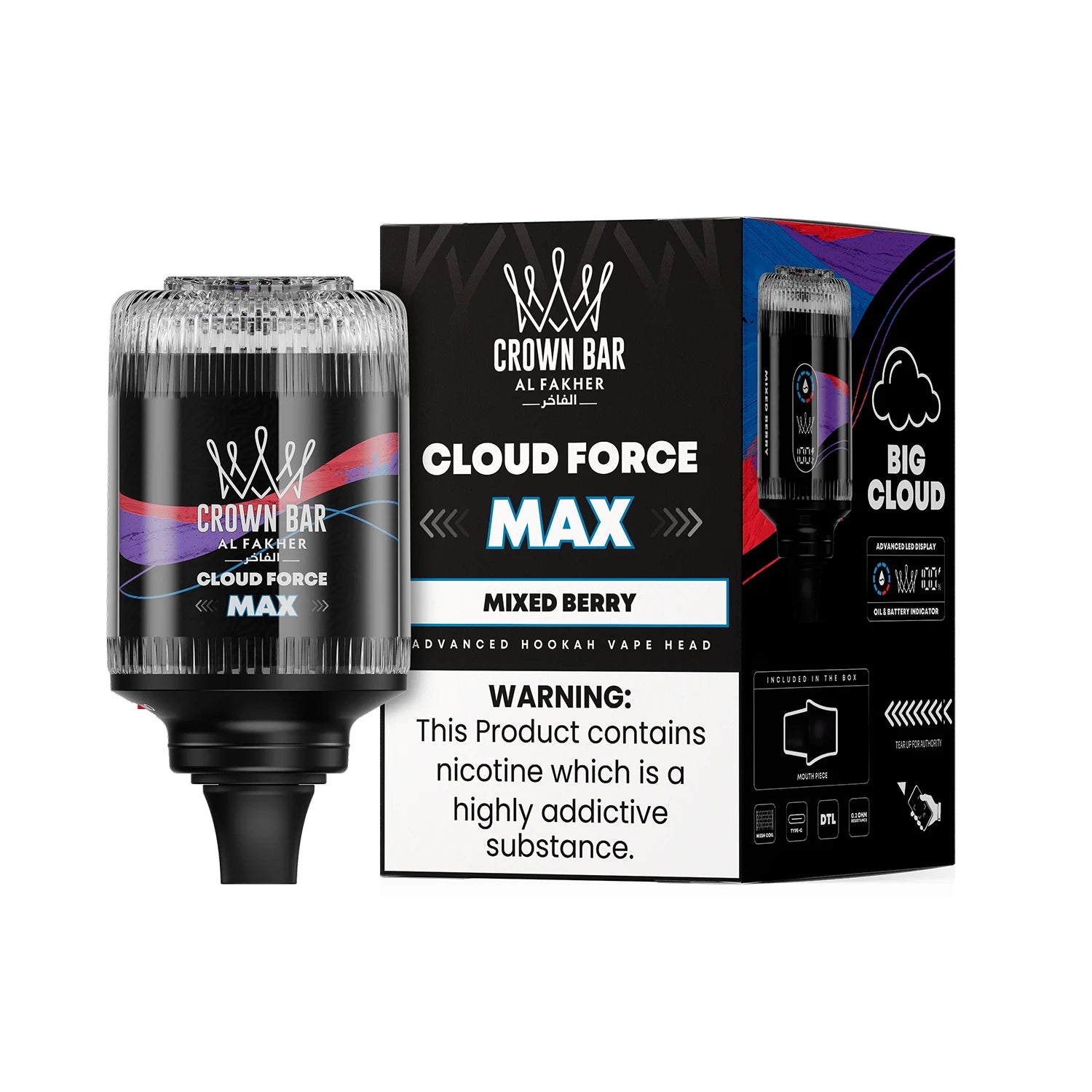 Al Fakher Cloud Force Max 50K E-Head