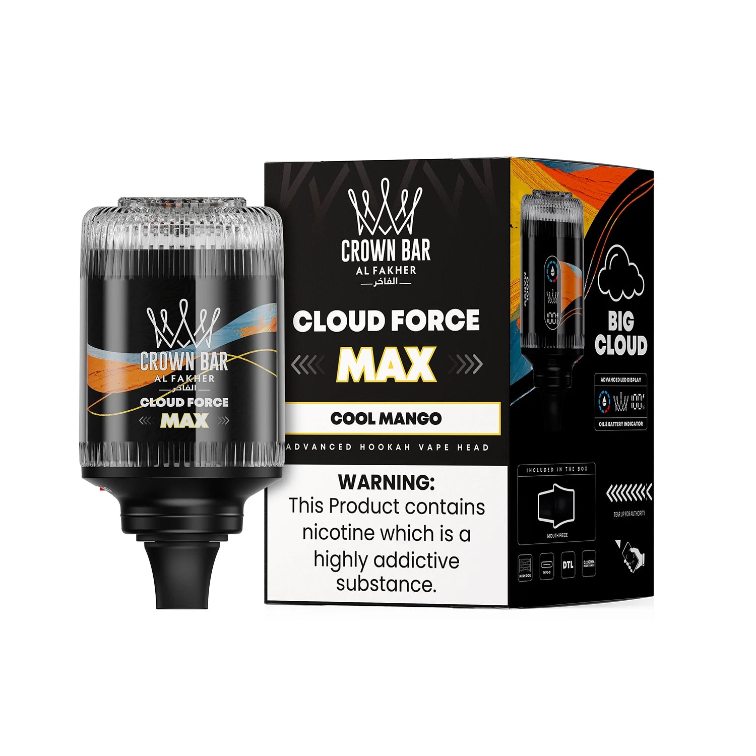 Al Fakher Cloud Force Max 50K E-Head