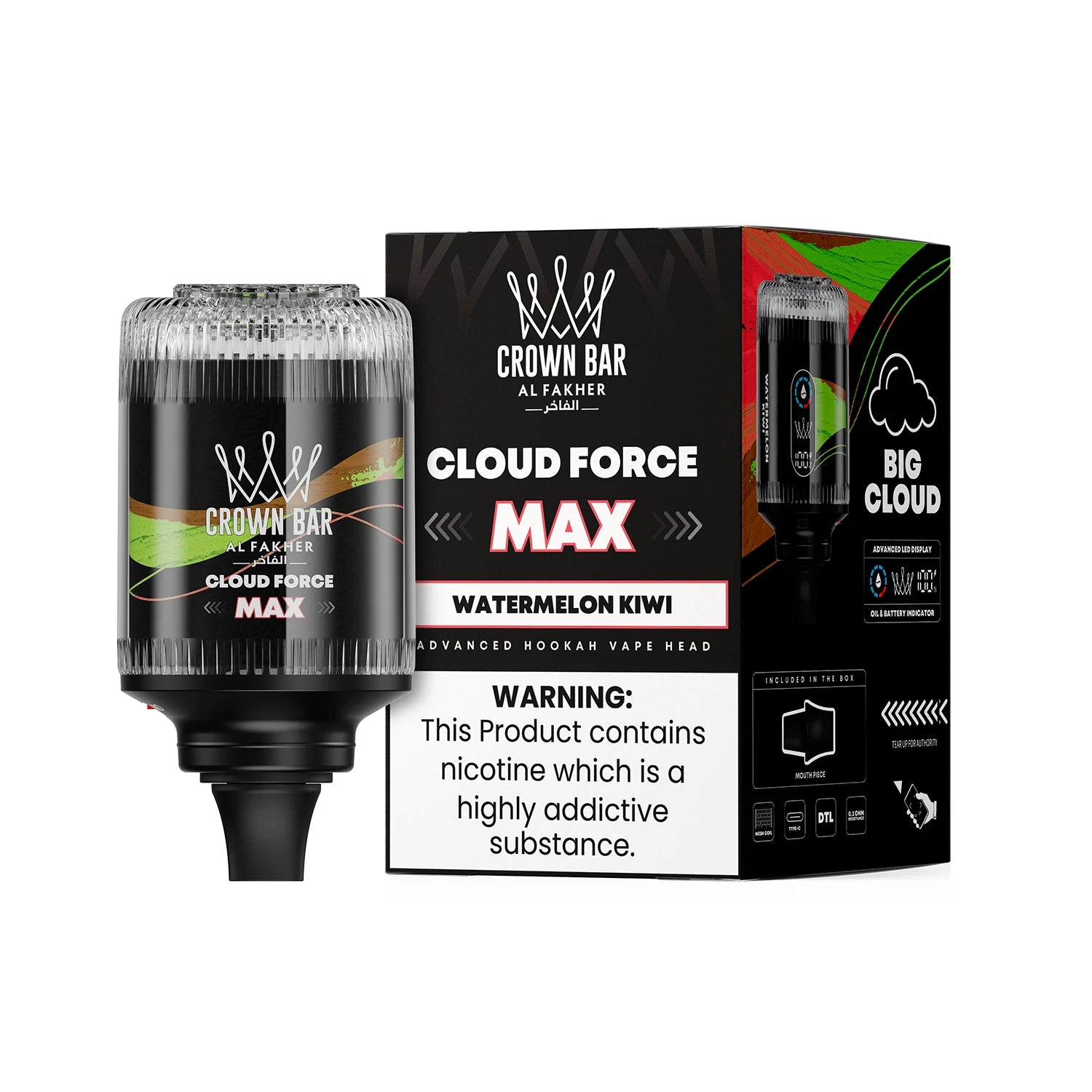 Al Fakher Cloud Force Max 50K E-Head