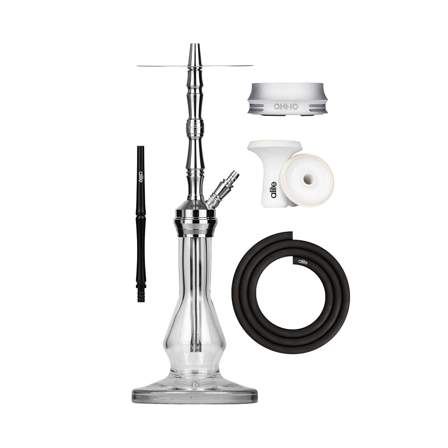 Alite Swiss Lounge Hookah Silver