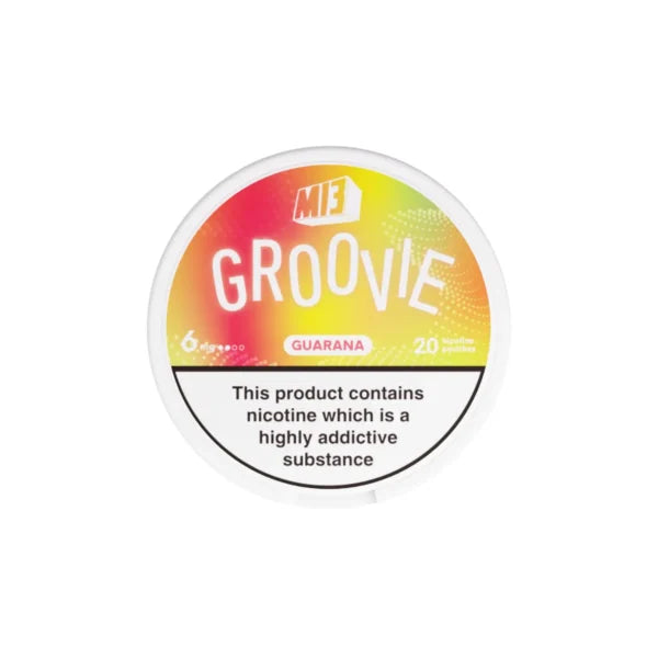 Nicotine Pounches Groovie 6 mg
