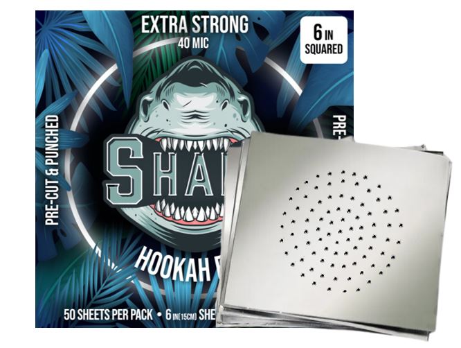 Cyril Aluminium Foil Shark Pre-cut & Punched – 40micr