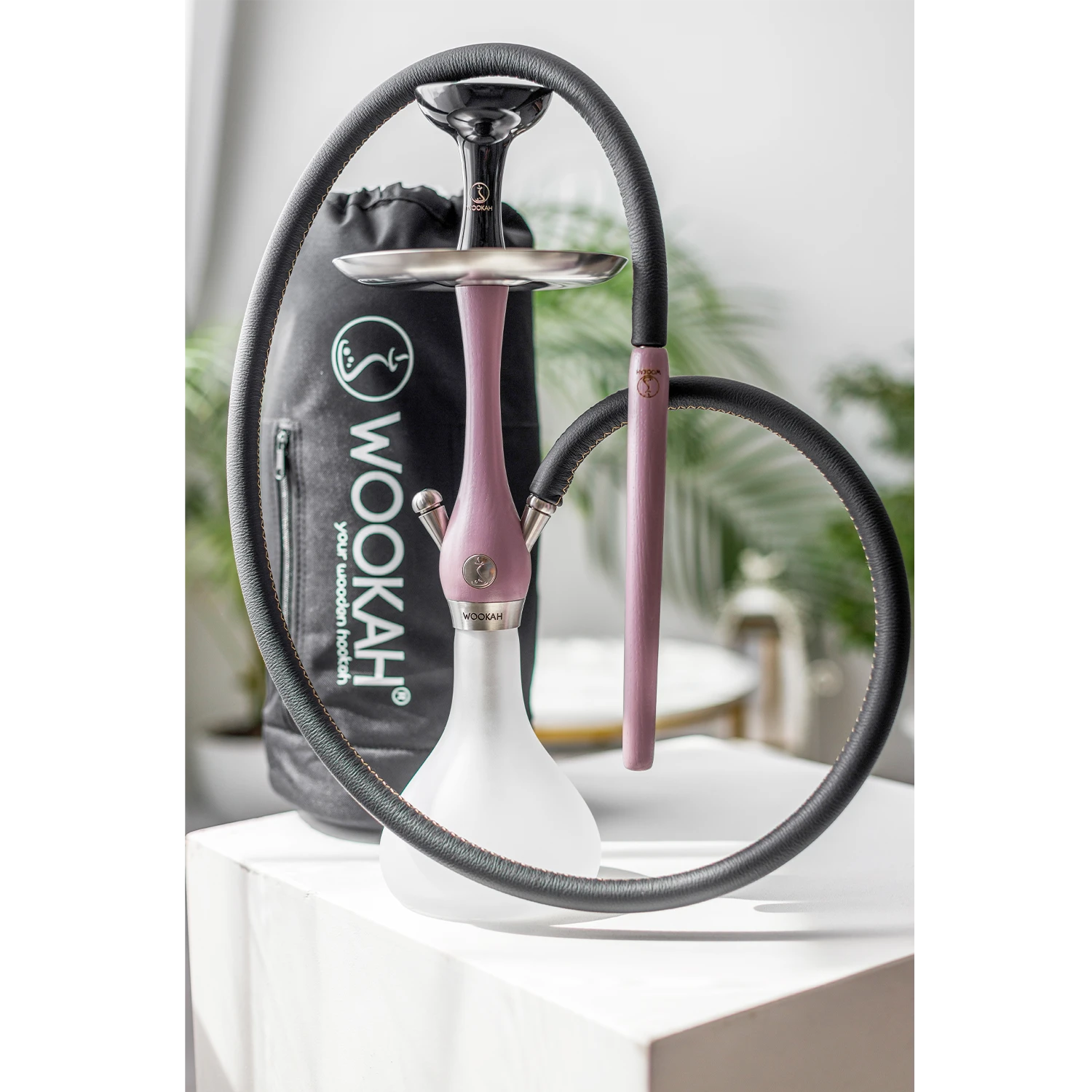 Wookah Mini Mauve Body & Smooth Misty Base